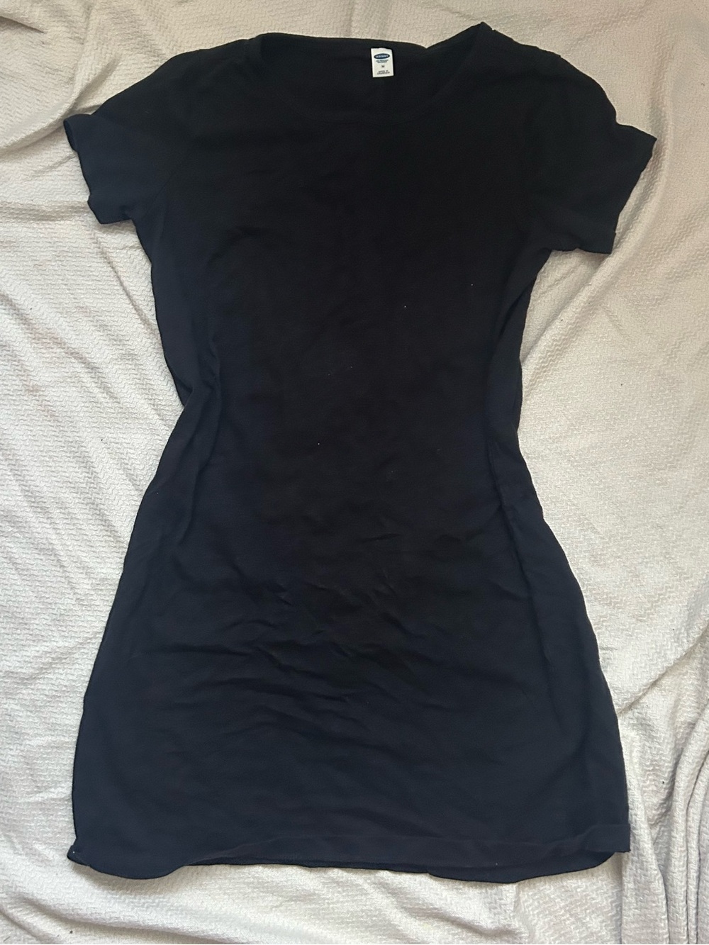 Cotton-Blend Mini Dress